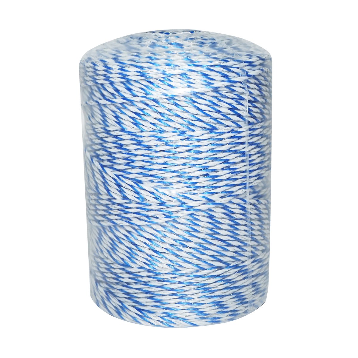 Rola fir alb-albastru fi 3mm 3x0.2mm SS, 500m gard electric, rezistenta 7.8 Ohm Bourget